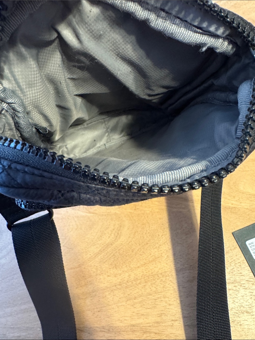 MZ Wallace Quilted Black Messenger Crossbody. - Picture 4 of 13